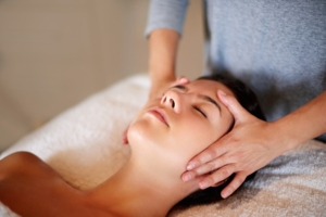 Face,,Massage,And,Girl,On,Table,At,Spa,For,Skincare,